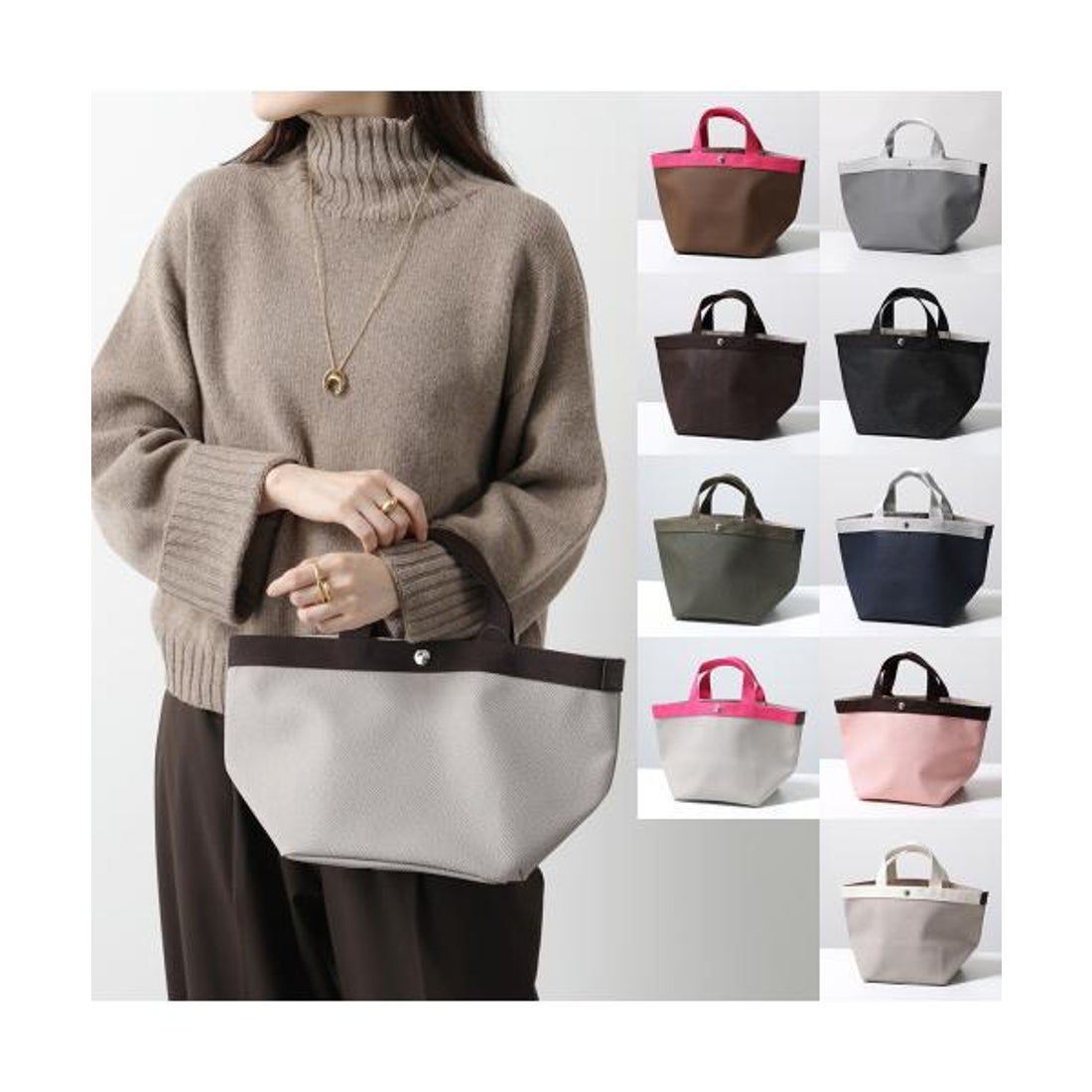 エルベシャプリエ Herve Chapelier HERVE CHAPELIER ハンドバッグ