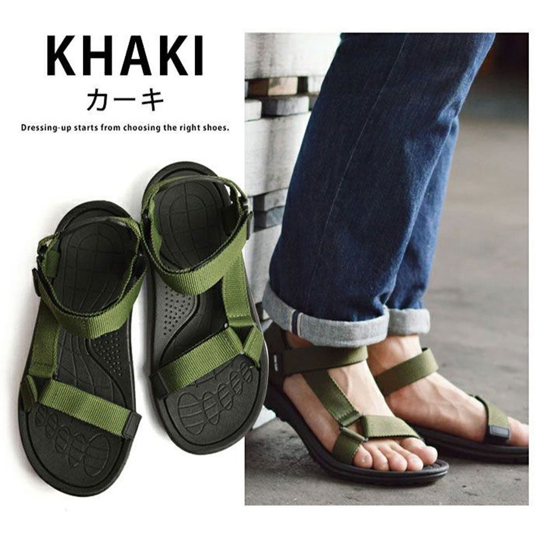 ホヌサーフ HONU SURF スポーツサンダル 軽量 ベルクロ サンダル