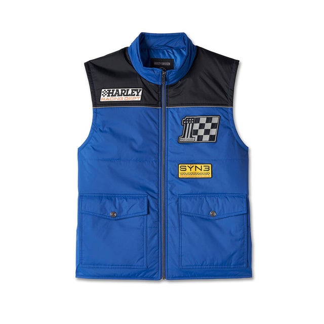 Fuel to Flameレザーベスト -ハーレーダビッドソン公式オンラインショップ