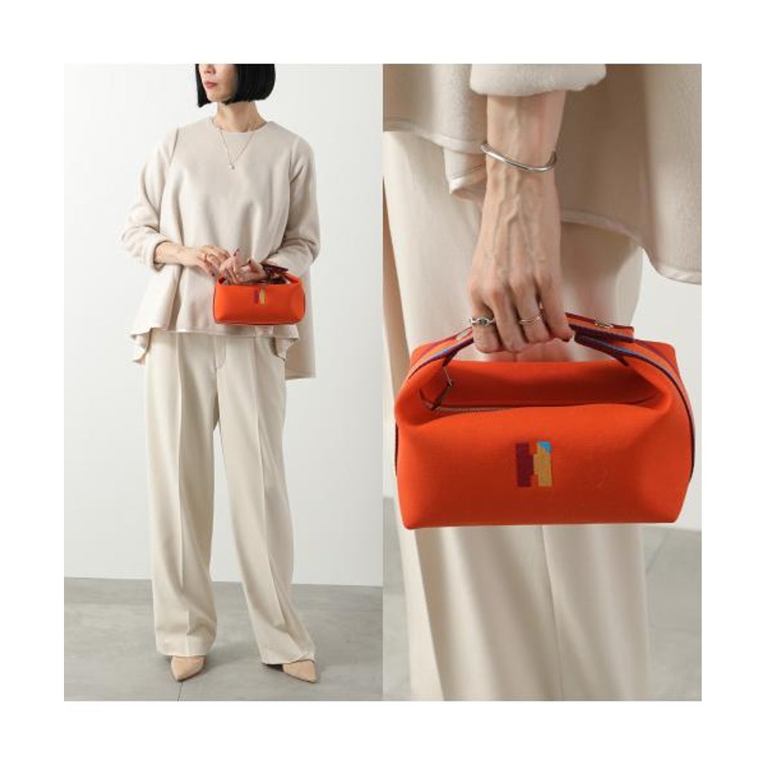 エルメス Hermes HERMES ポーチバッグ BRIDE A BRAC PM ブリッドア