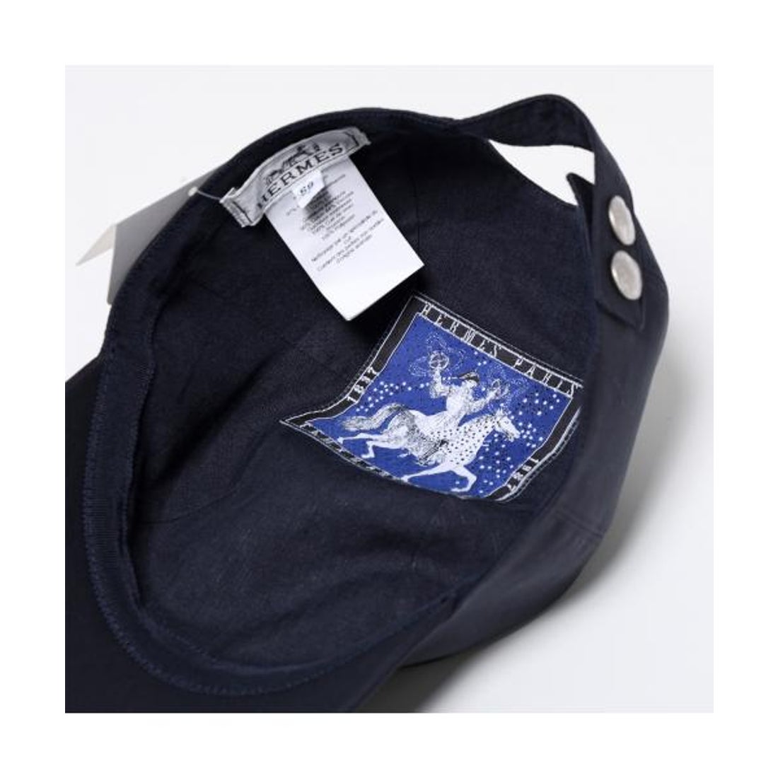 エルメス Hermes HERMES ベースボールキャップ マイルス Hカット Miles