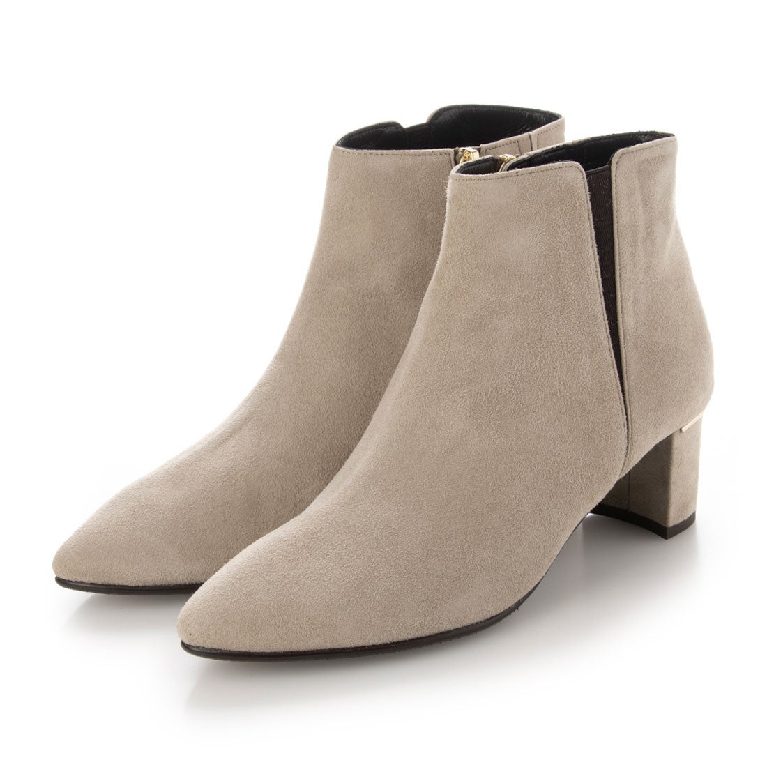 ヒミコ 卑弥呼 Vラインサイドゴアブーツ/613404 （オーク