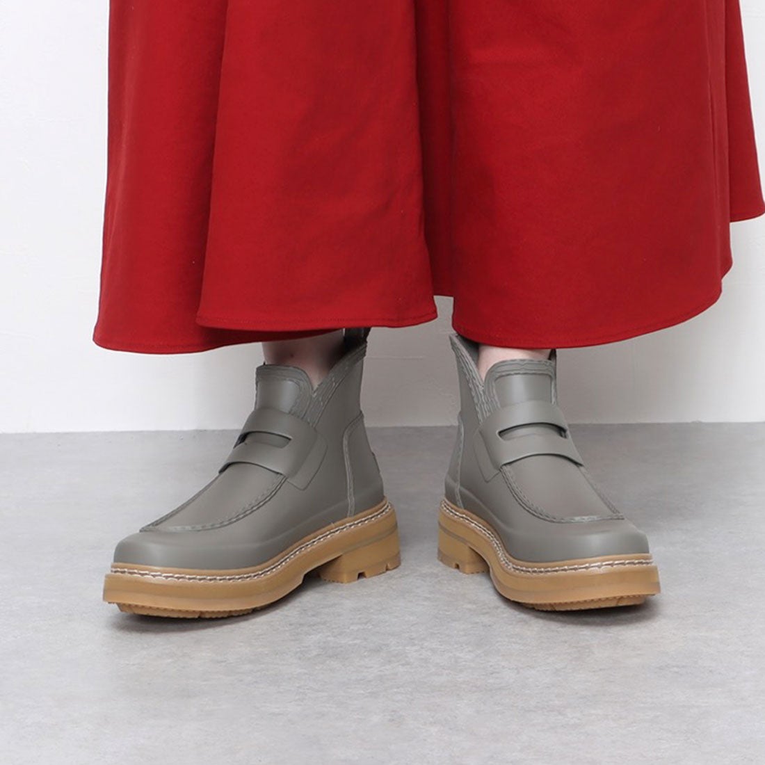 ハンター HUNTER 【レディース】リファインド スティッチ ローファー