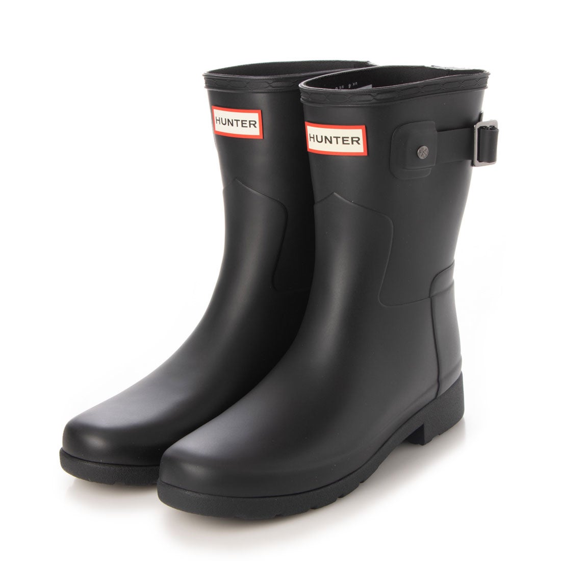 ハンター HUNTER 【レディース】リファインドショートブーツ （BLK