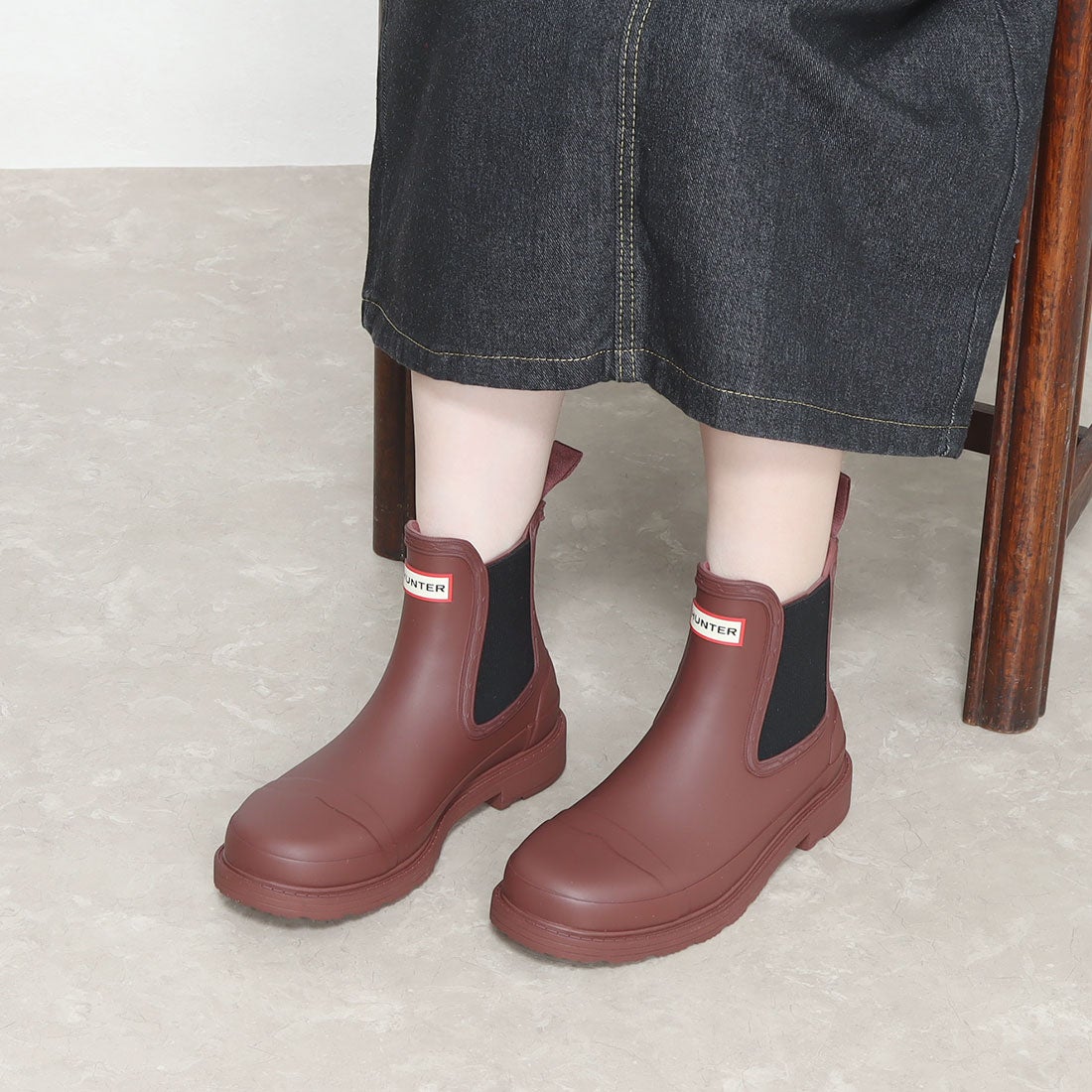 ハンター HUNTER 【レディース】コマンドチェルシーブーツ （CAST