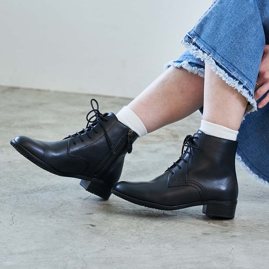 イング ing 【WEB限定】【サスティナブルシリーズ】レースアップ