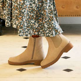 イング ing サイドゴアブーツ （ベージュヌバック） -Mode et Jacomo