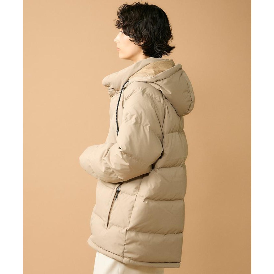 イネド INED 《Cape HEIGHTS×TAION》LUTAKダウンジャケット （ベージュ