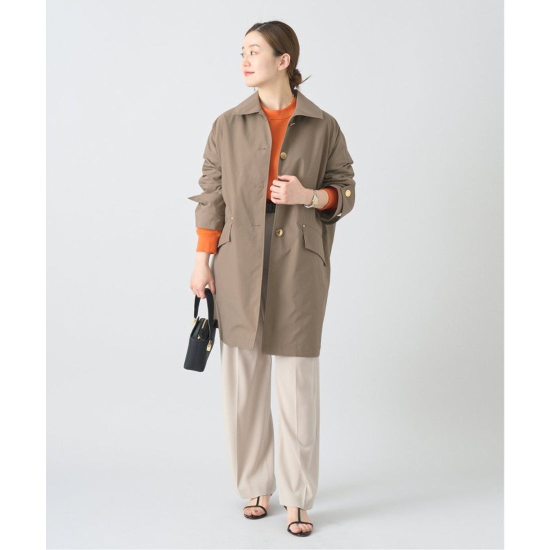 イエナ IENA MACKINTOSH/マッキントッシュ 別注 HUMBIE ステンカラー