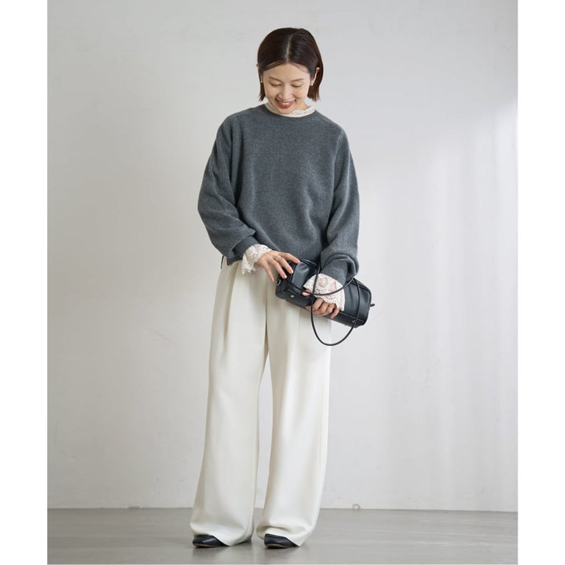 イエナ IENA リーフレースブラウス （ナチュラル） - ファッション通販