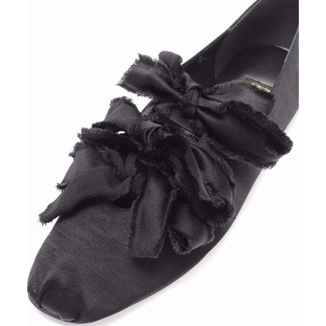 ル タロン LE TALON 《追加》GRISEサテンリボンバレリーナ （キャメル