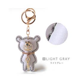 エクレボ exrevo キーチェーン クマ キラキラ ぷっくり くま