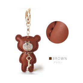 エクレボ exrevo キーチェーン クマ キラキラ ぷっくり くま