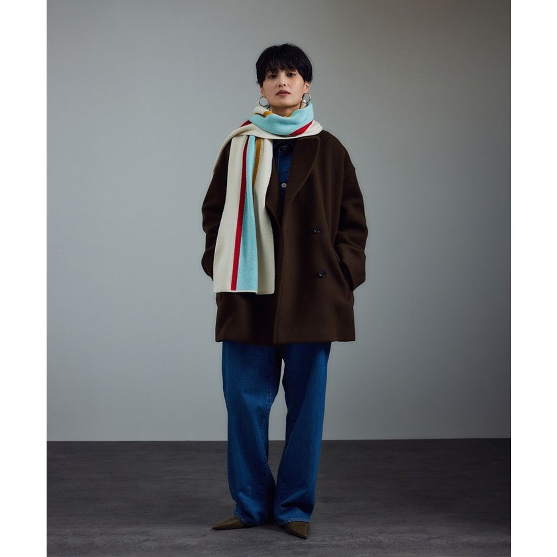 サロン アダム エ ロペ SALON adam et rope' 【WEB限定】MANTECOウール