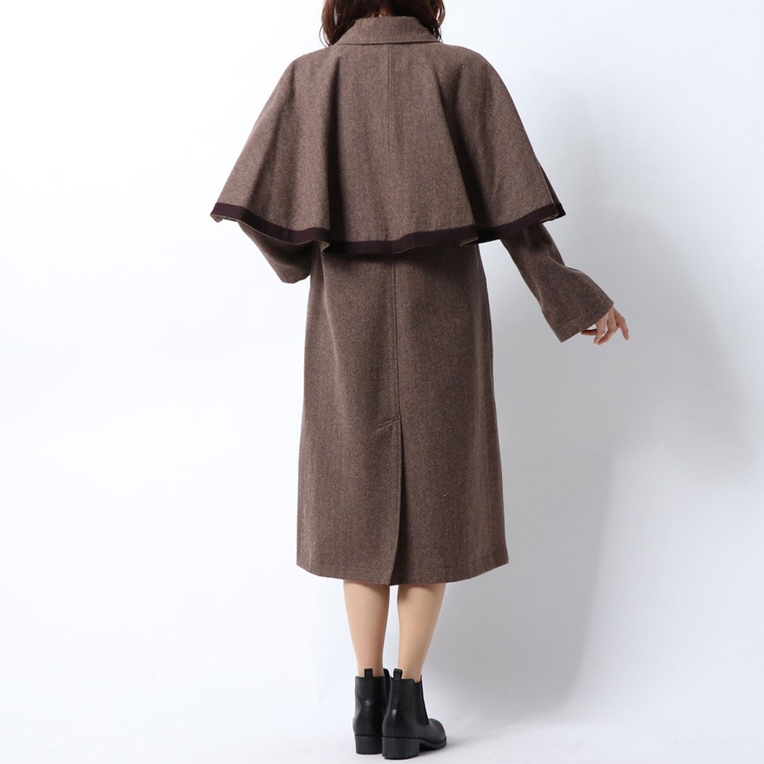 LILY BROWN リリーブラウン Lily Brown 4wayケープコート （ブラウン