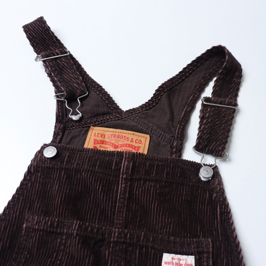 リーバイス LEVI'S WORKWEAR オーバーオール ブラウン BLACK COFFEE