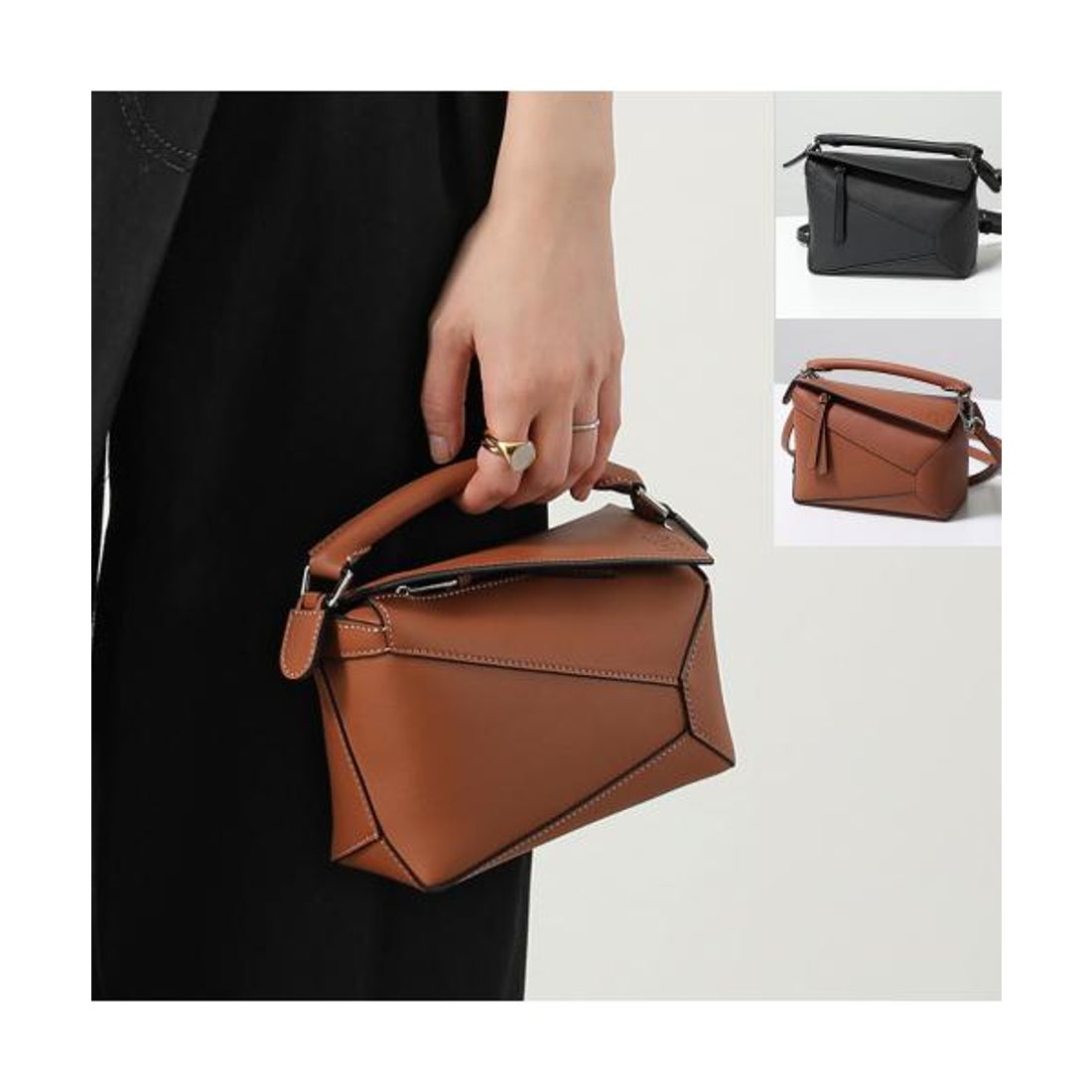 ロエベ LOEWE LOEWE バッグ PUZZLE EDGE MINI パズル ミニ A510P88X26