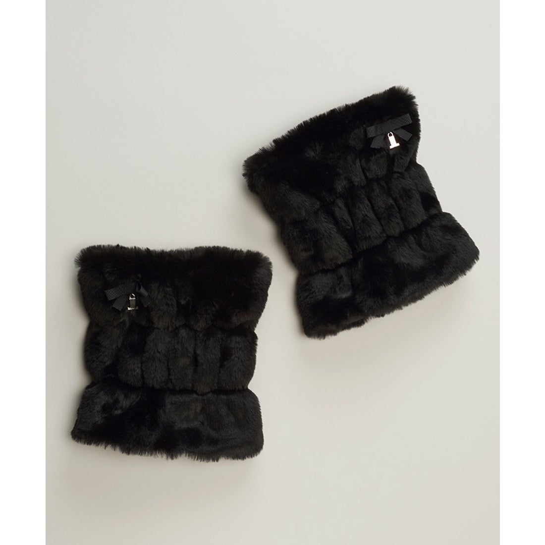 LANVIN SPORT ボアレッグウォーマー【リバーシブル】【アウトレット