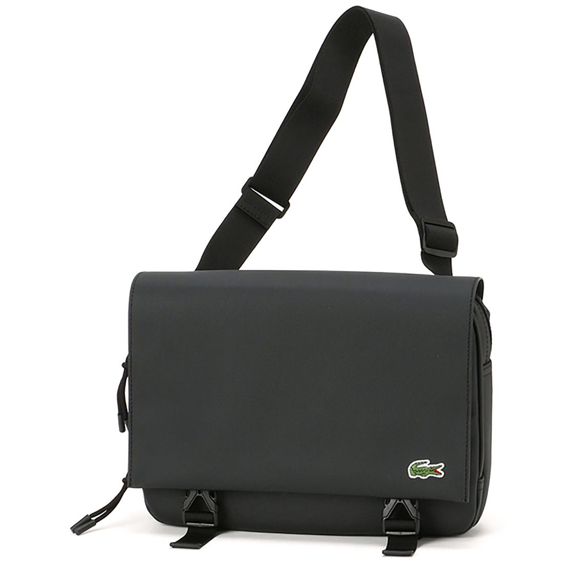 ラコステ LACOSTE LCST メッセンジャーバッグ （ブラック