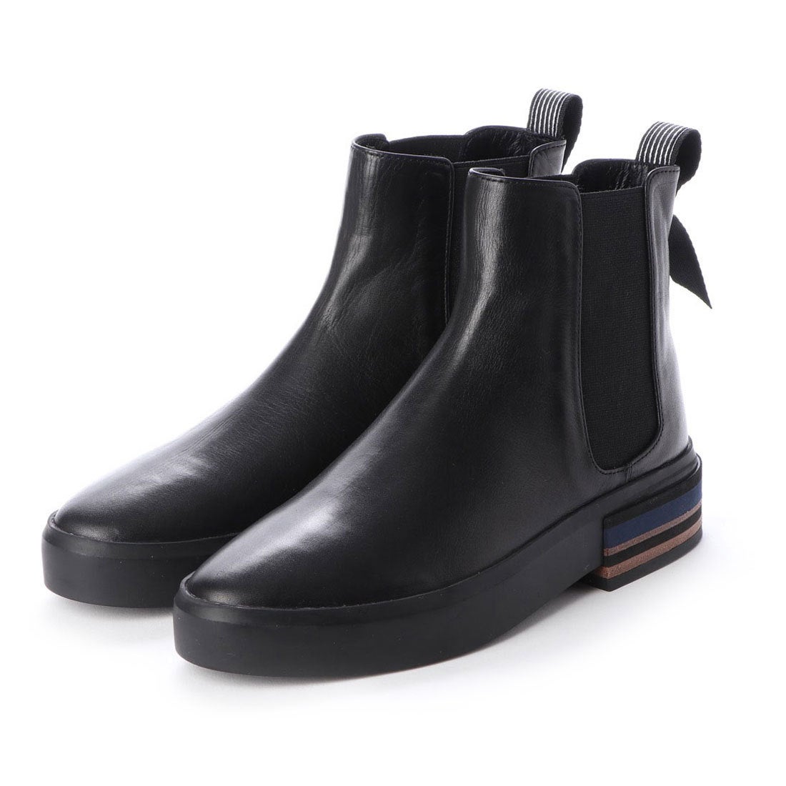 ランバン オン ブルー LANVIN en Bleu サイドゴアショートブーツ