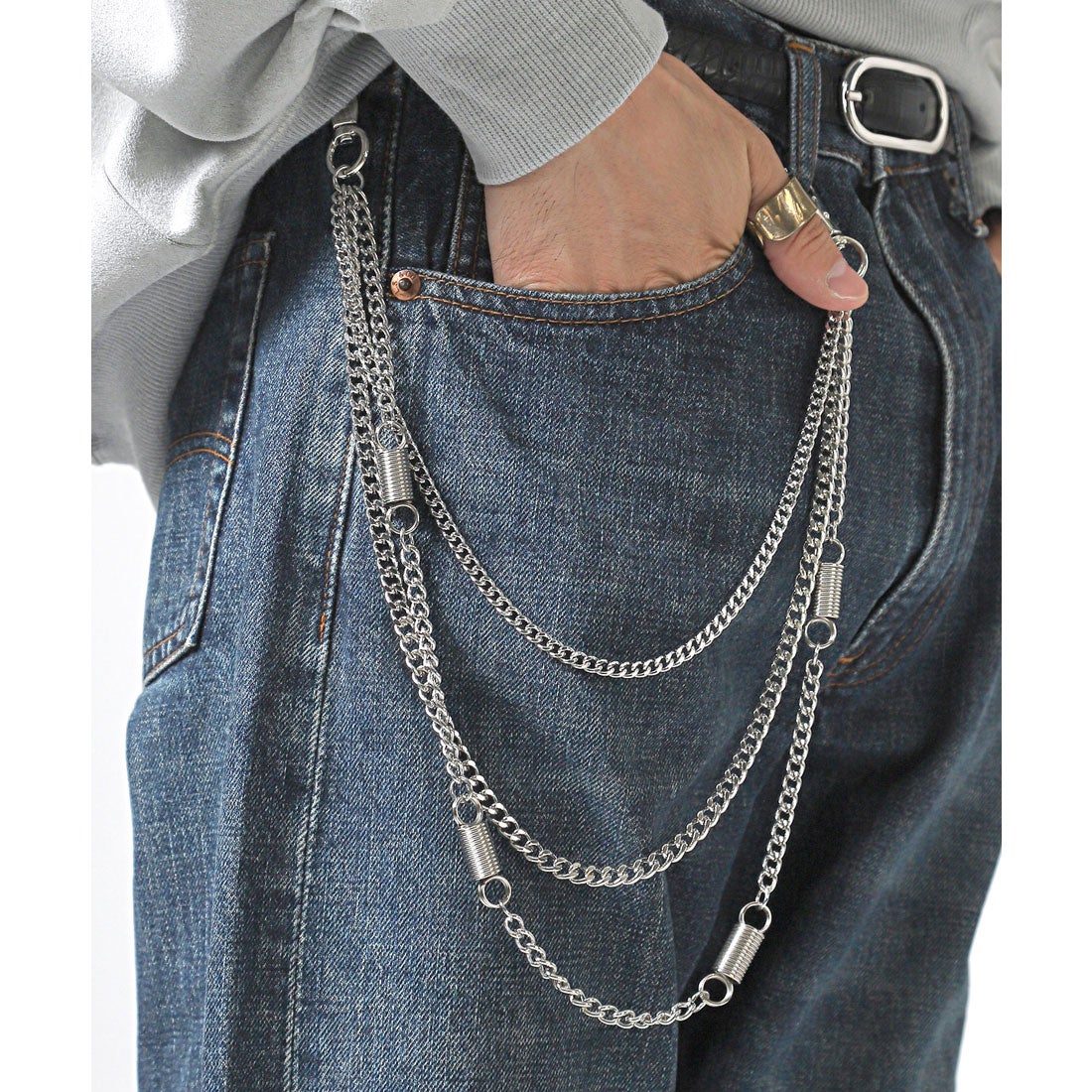 ラグスタイル LUXSTYLE ステンレスウォレットチェーン/チェーン