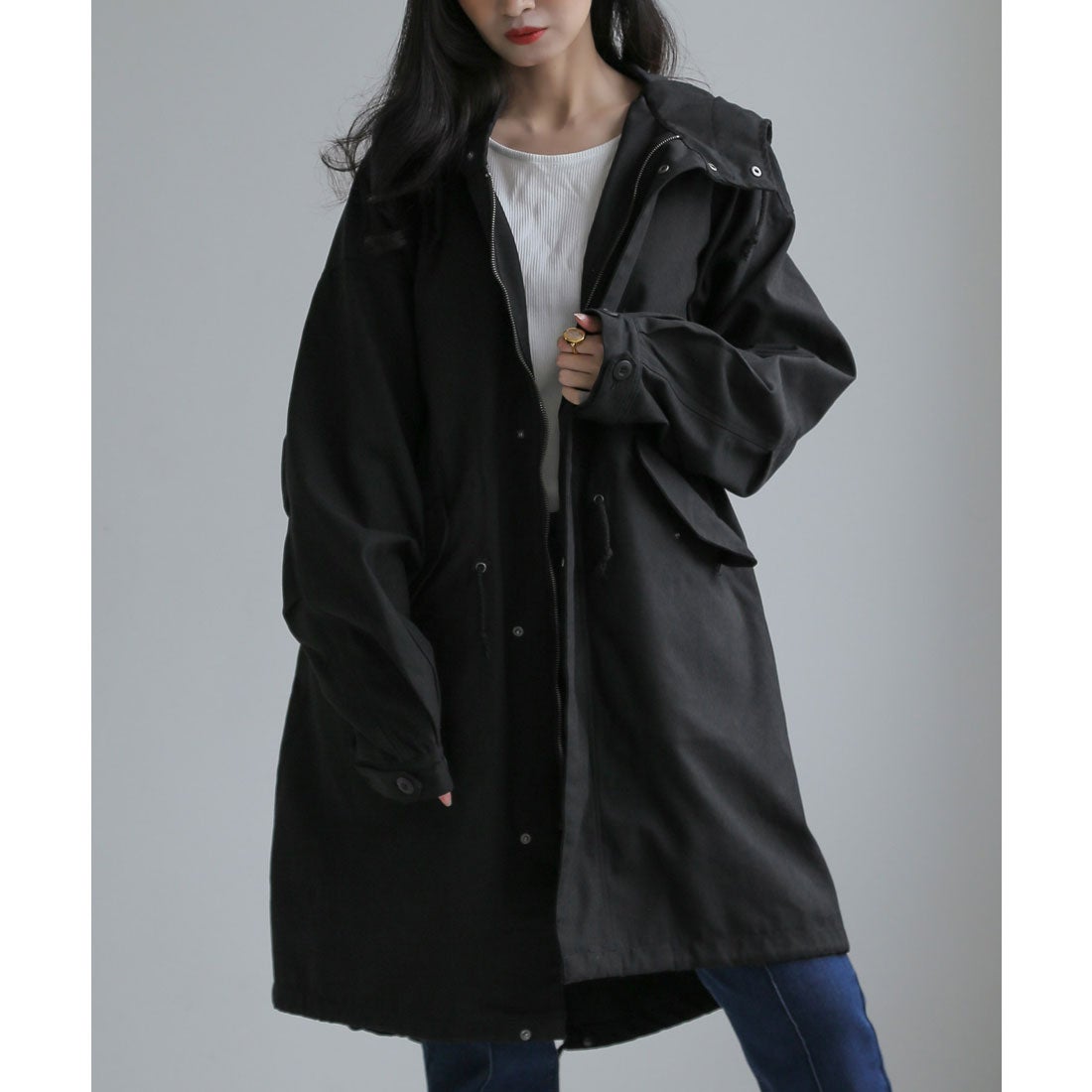 ラグスタイル LUXSTYLE M-51モッズコート/ミリタリージャケット