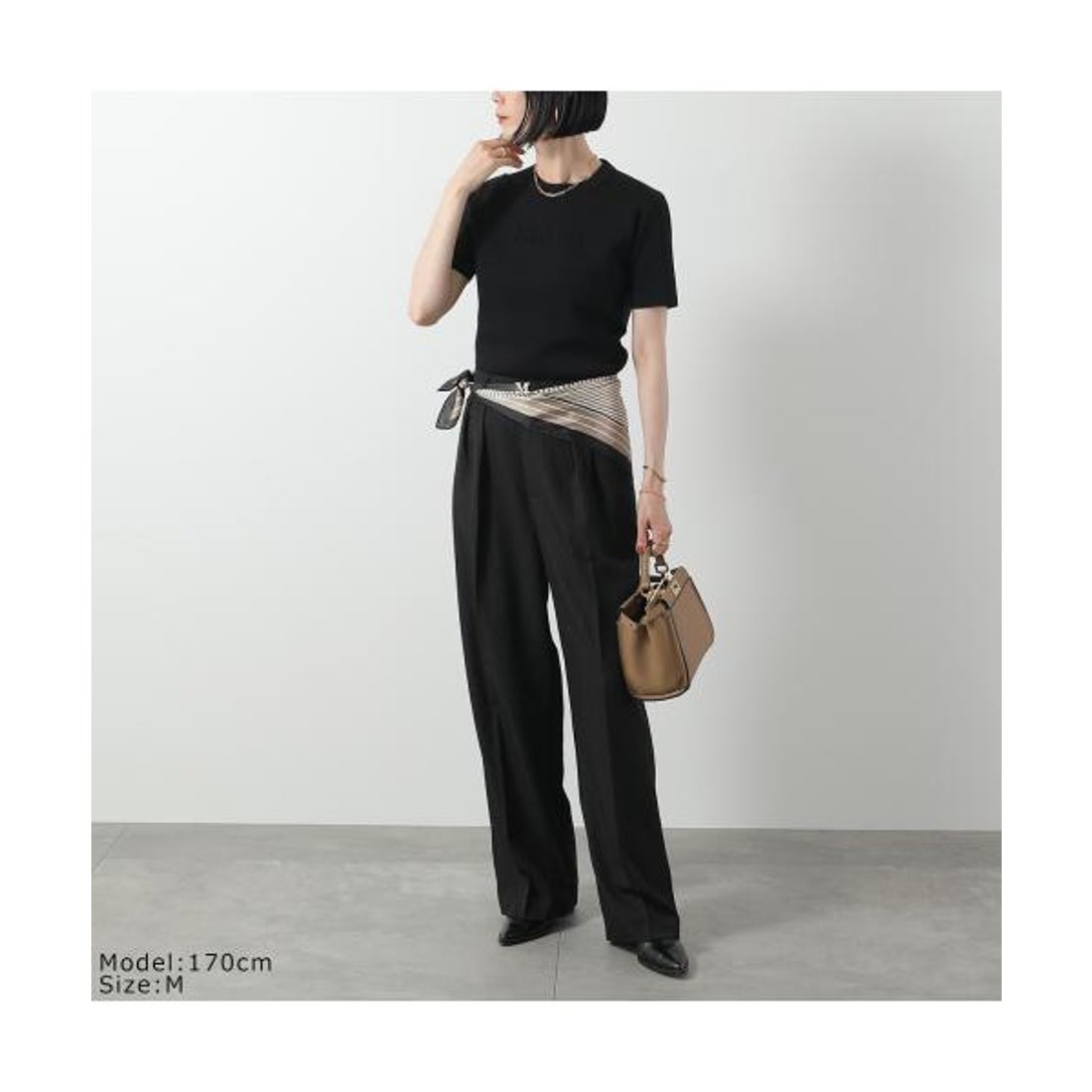 マックスマーラ Max Mara MAX MARA 半袖 ニット SEGALE セガレ （006