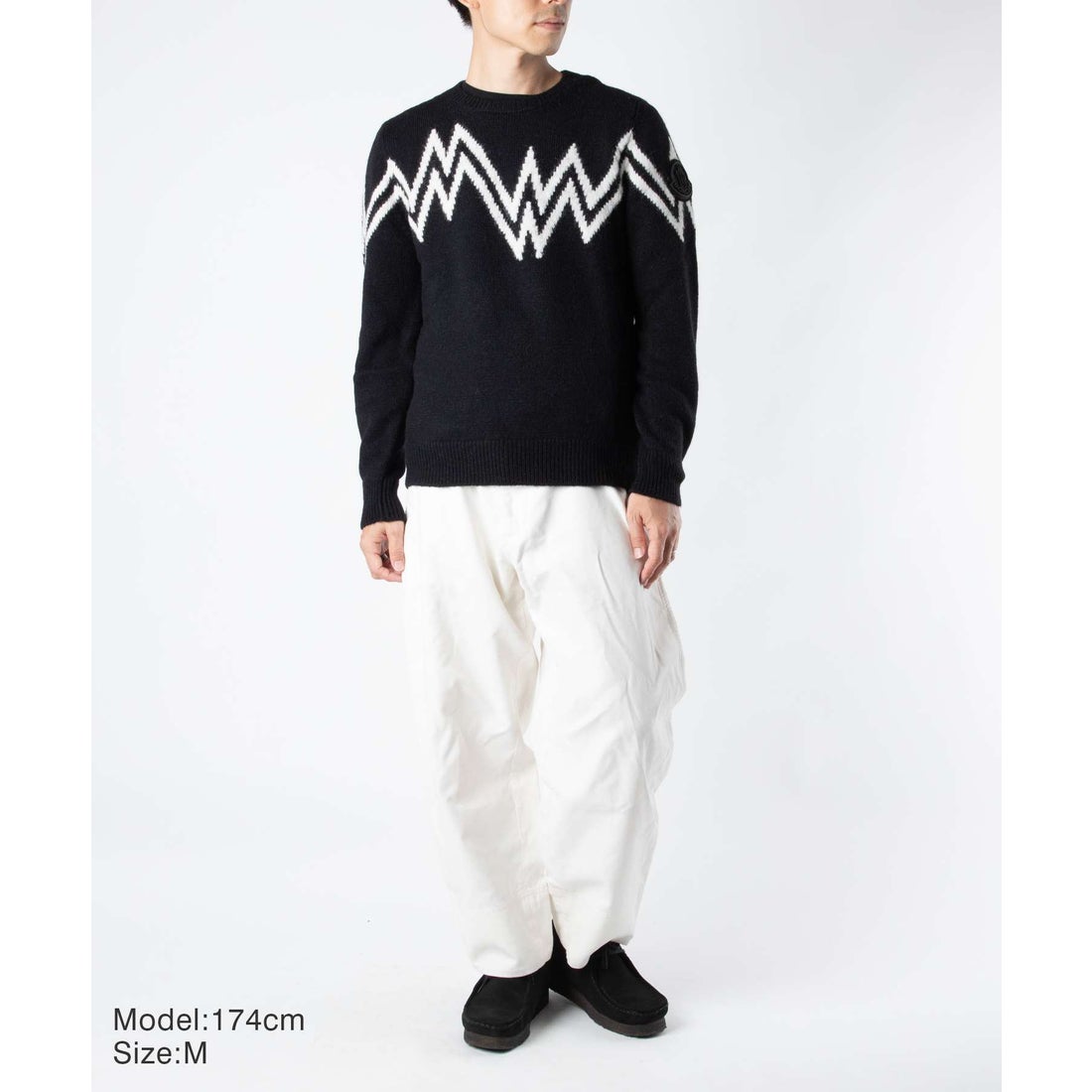 モンクレール MONCLER GIRCOLLO TRICOT 9C750 A9498 ニット メンズ