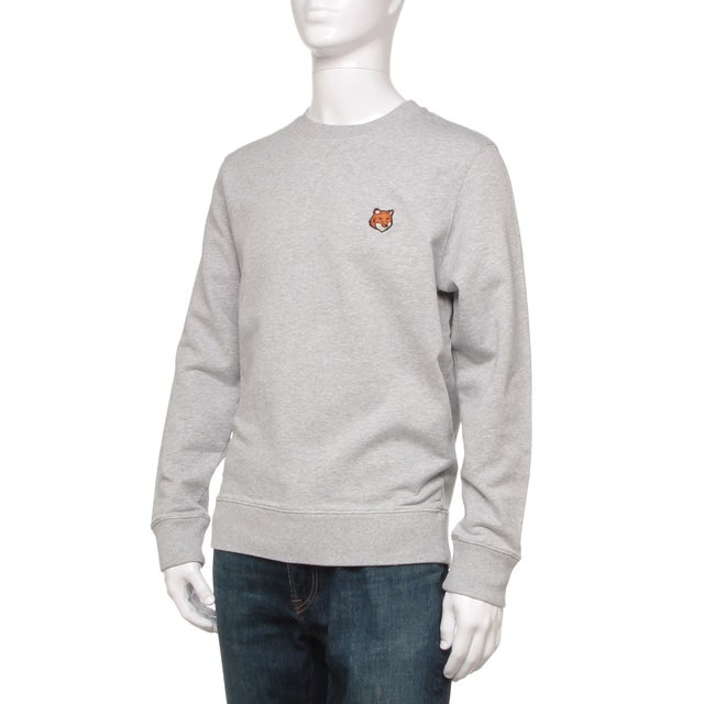メゾンキツネ MAISON KITSUNE スウェット グレー メンズ MAISON