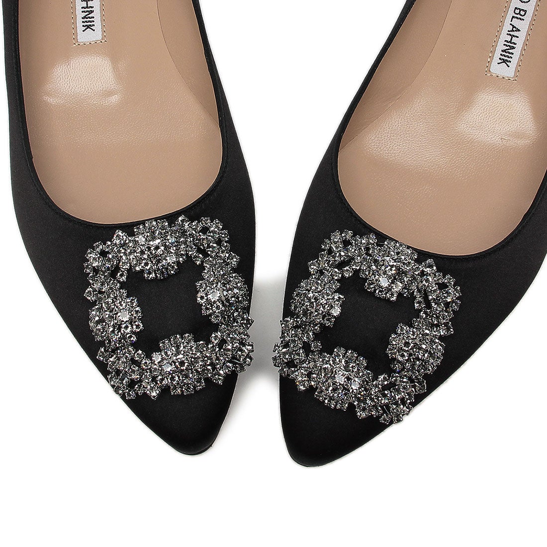 マノロブラニク MANOLO BLAHNIK パンプス ハンギシ フラットシューズ