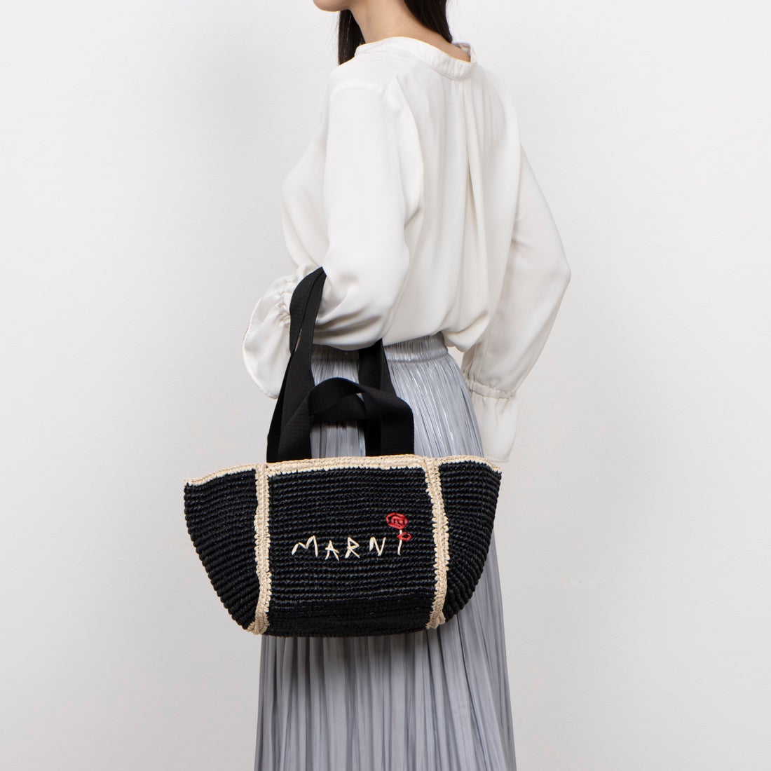 マルニ MARNI SHMP0121L0 P6769 ZO762 （ブラック雑材） -レディース