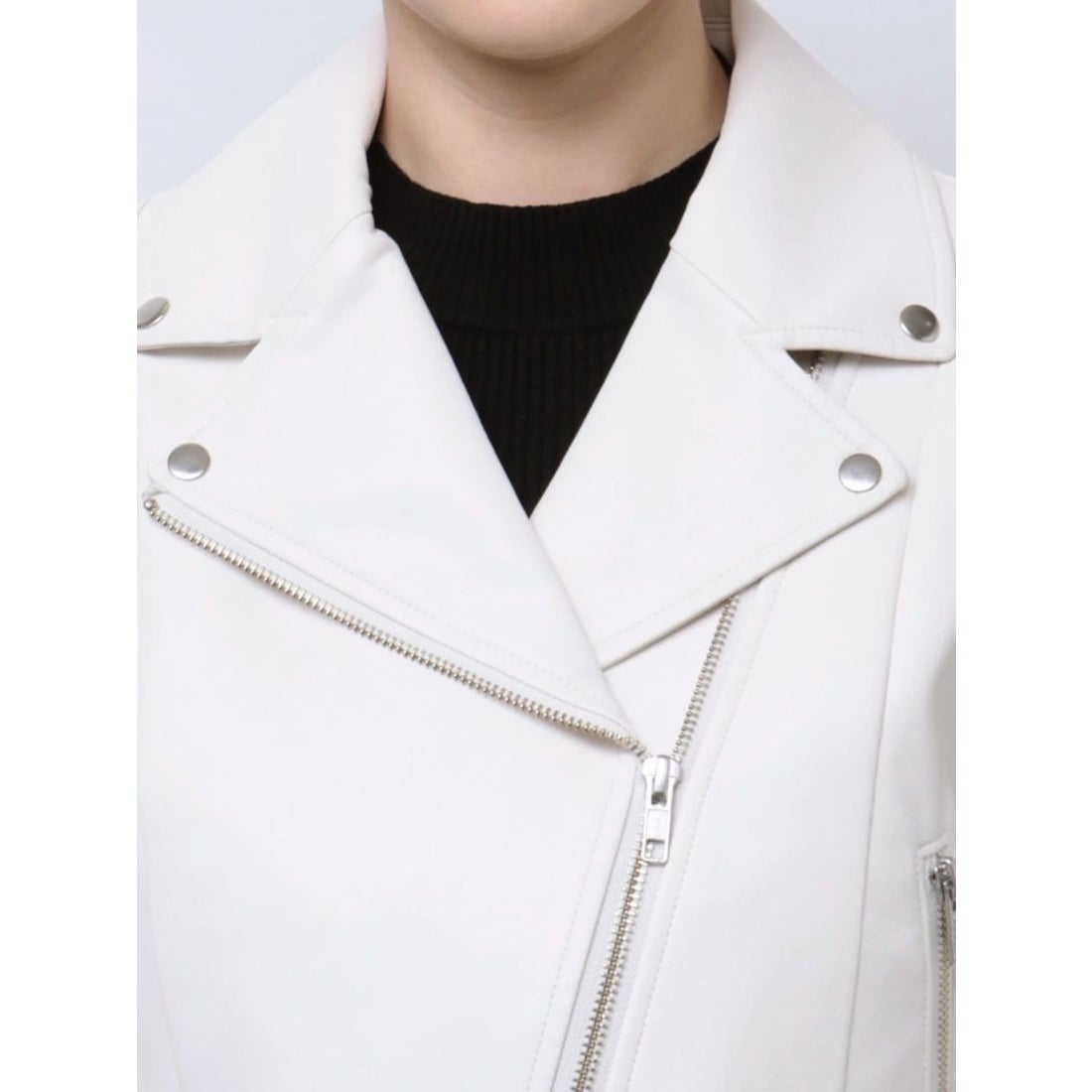 マーキュリーデュオ MERCURYDUO フェイクレザーコンパクトライダース