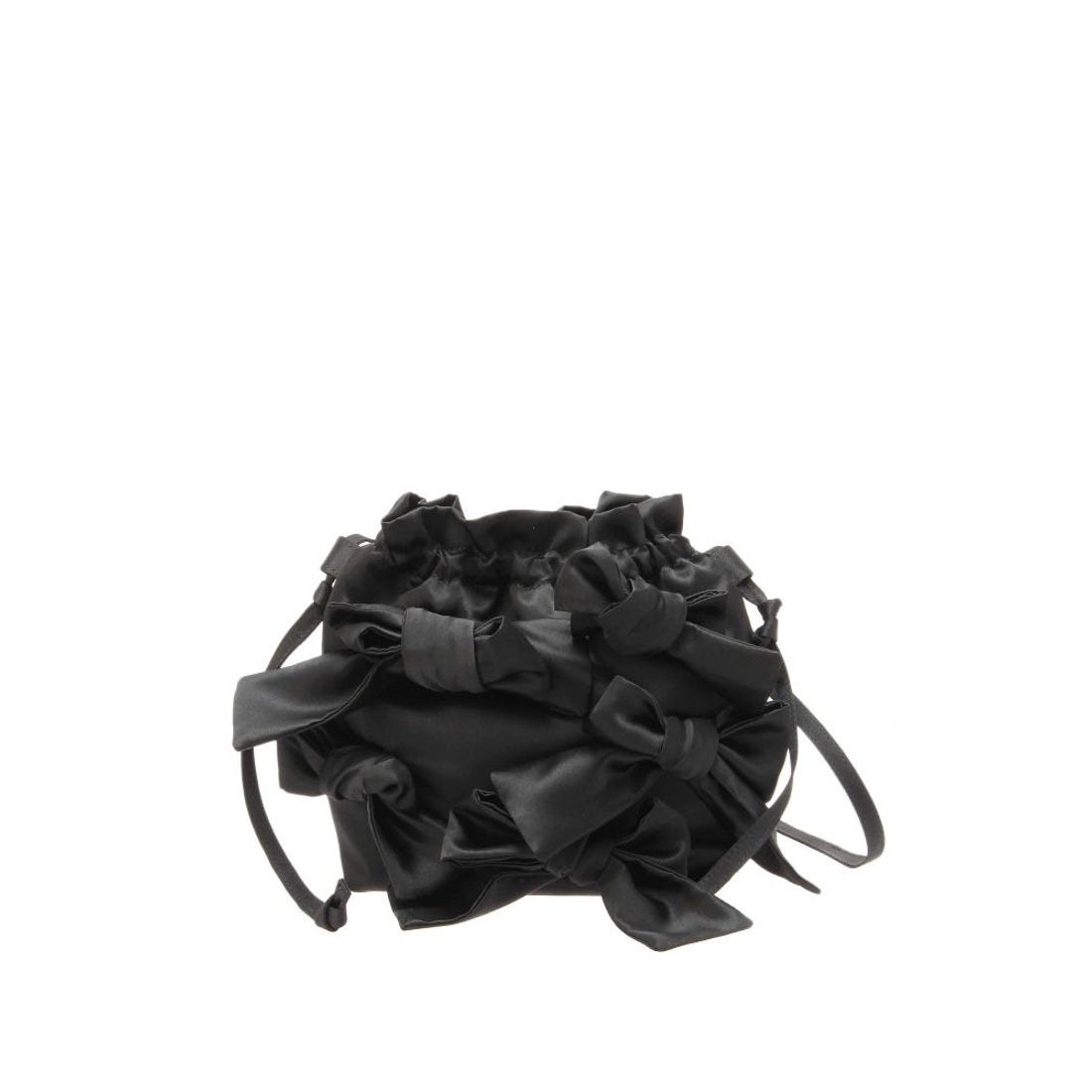 メリージェニー merry jenny ribbon ribbon pochette （ブラック