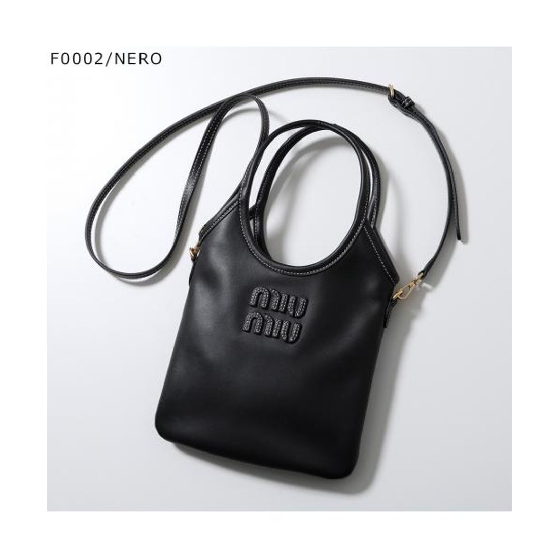 ミュウミュウ Miu Miu MIUMIU ショルダーバッグ 5BA281 2CRW レザー