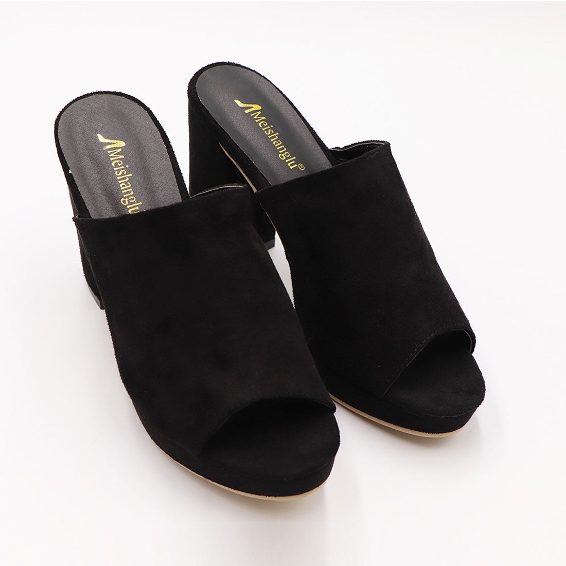 miniministore ミュール サンダル チャンキーヒール -靴＆ファッション