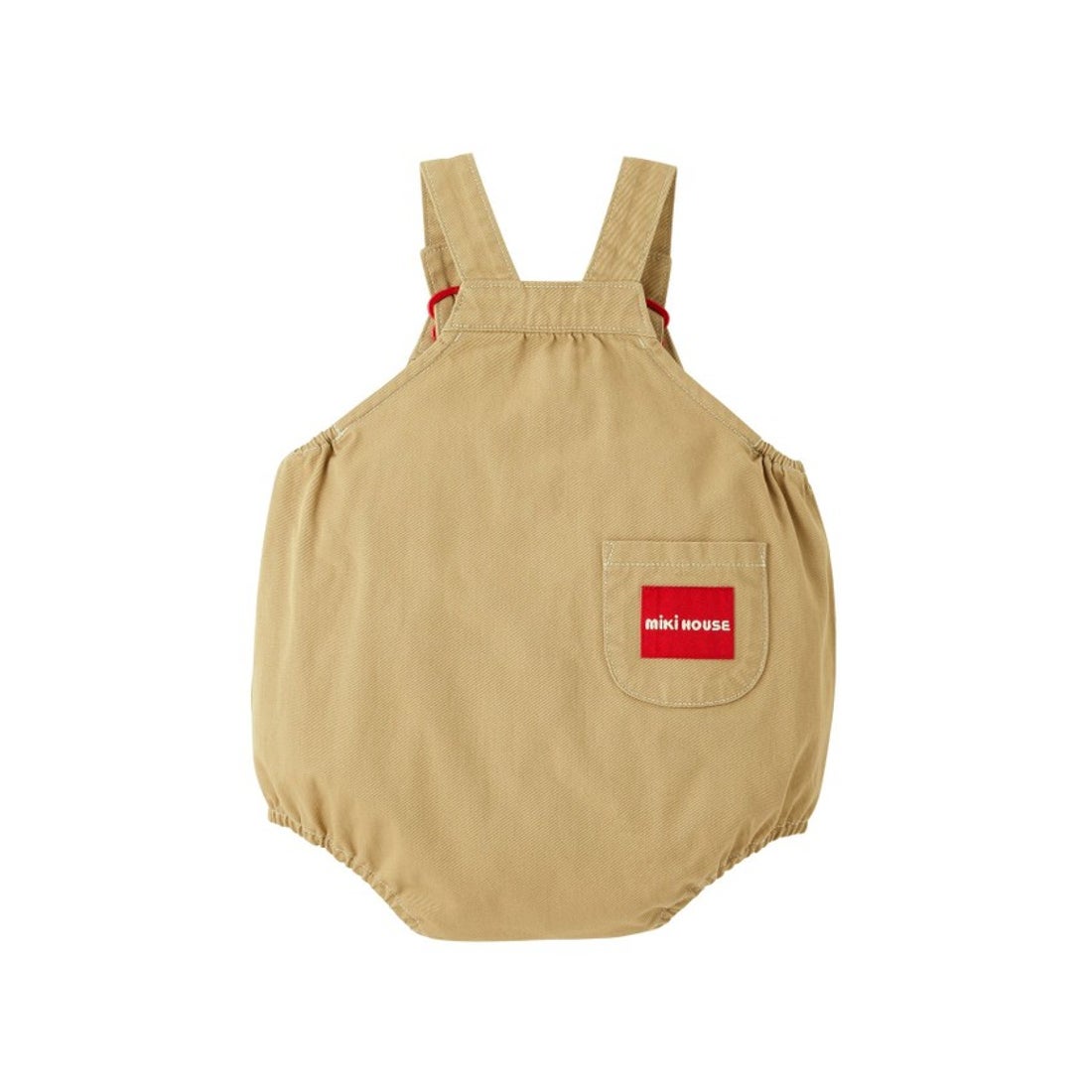 ミキハウス MIKI HOUSE 【ミキハウス】 ロンパース （赤