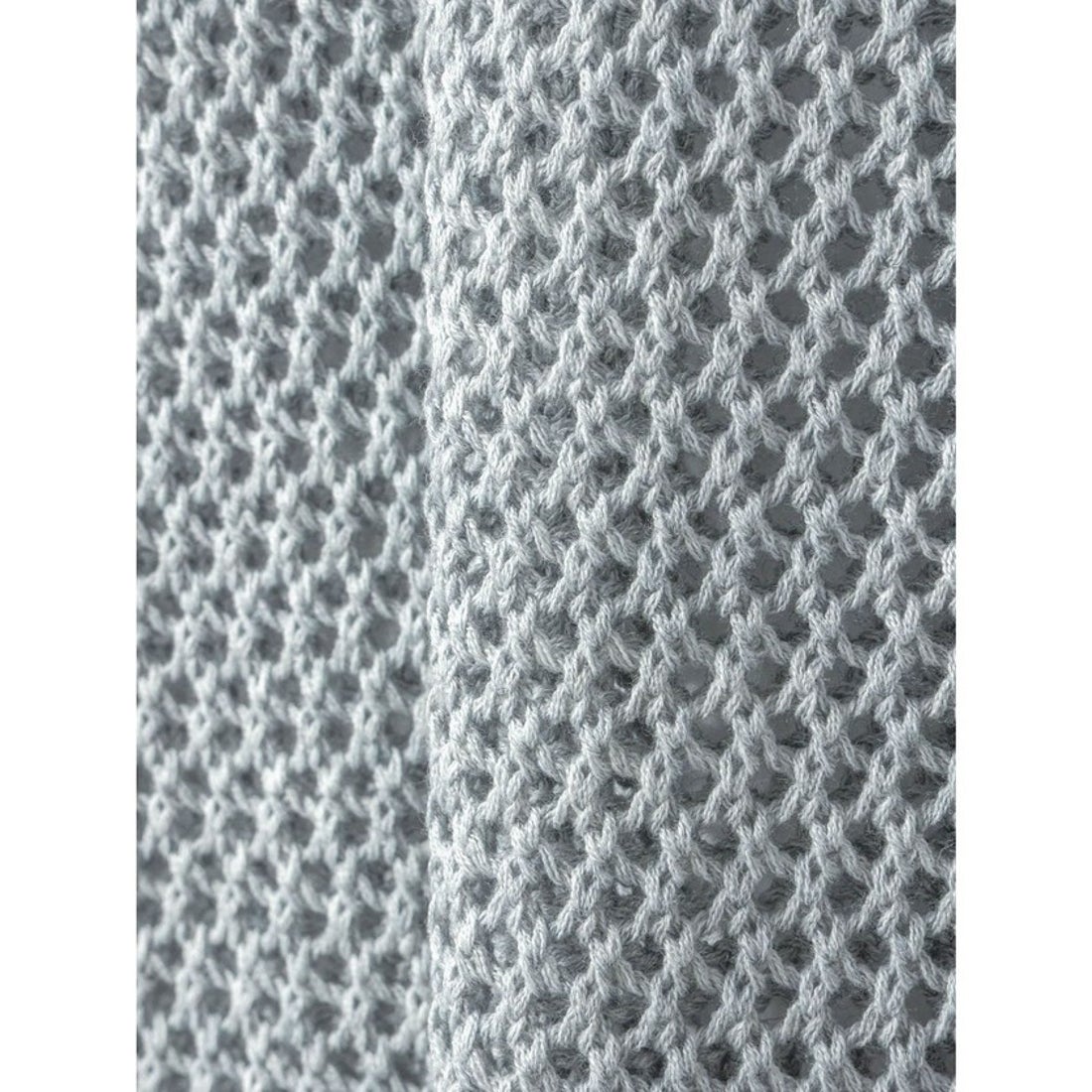 ミズイロインド mizuiro ind mizuiro ind メッシュVネックカーディガン