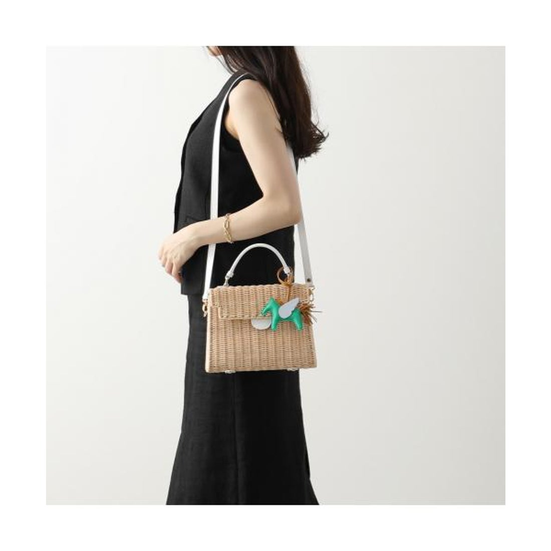トマソカンドリア Tommaso Candria TOMMASO CANDRIA カゴバッグ 110 籐