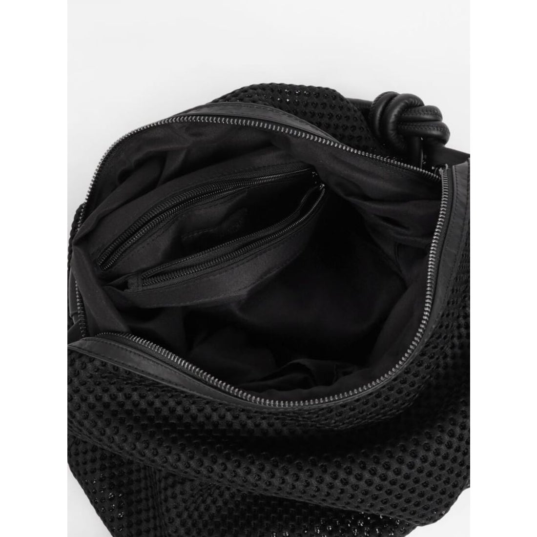 ヌエール nouer メッシュデザイントートバッグ （ブラック