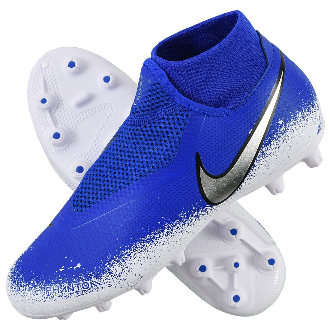 NIKE ナイキ ファントム ビジョン アカデミー DF HG(ホワイト×ブルー