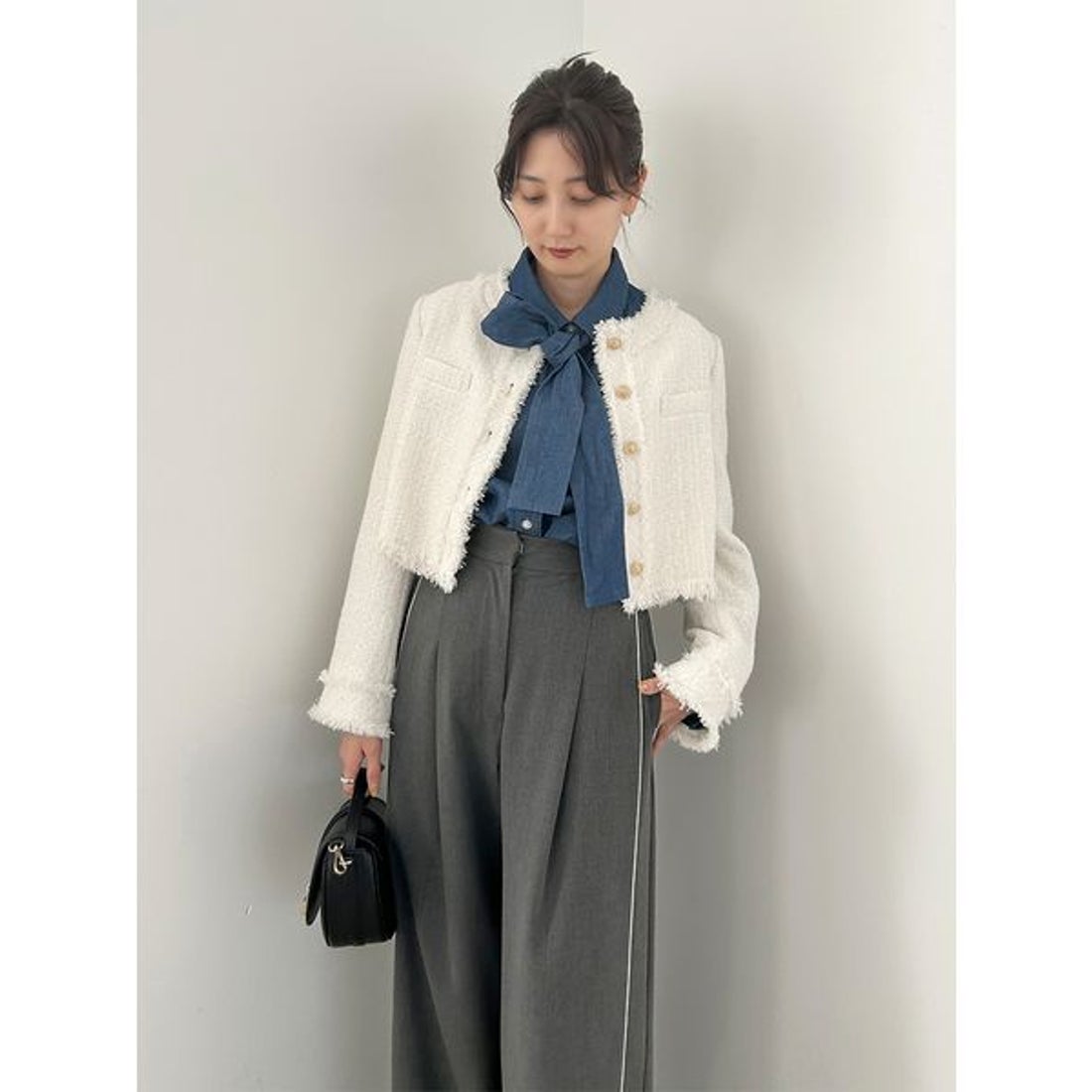 スナイデル SNIDEL ボウタイシャツ （SAX） - ファッション通販 d fashion