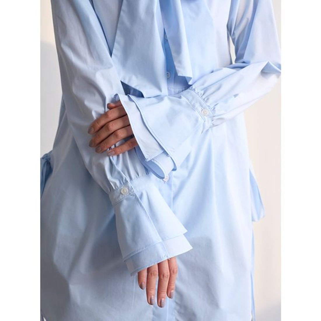 スナイデル SNIDEL レイヤードボウタイチュニック （BRW