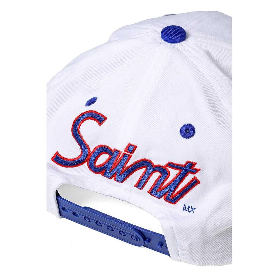 セントマイケル SAINT Mxxxxxx SAINT Cap （White / Blue