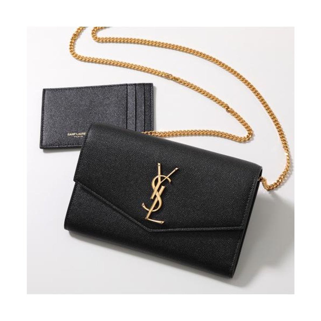 サンローラン SAINT LAURENT SAINT LAURENT チェーンウォレット 607788