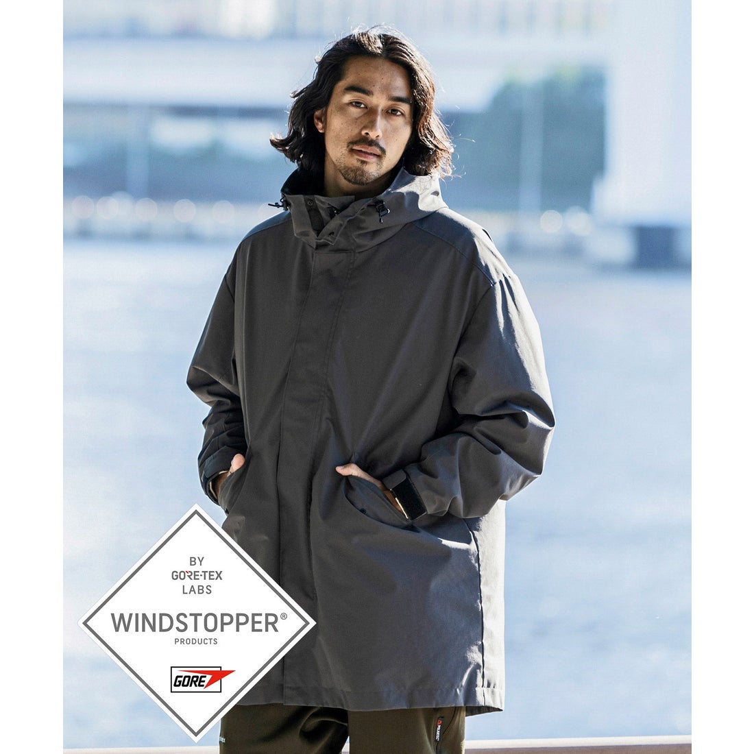 プラスフェニックス +phenix MODS DOWN COAT モッズダウンコート