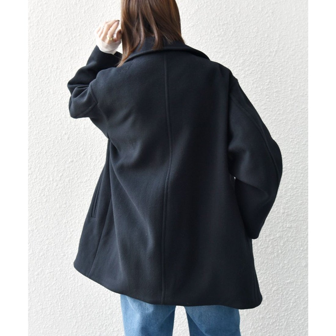 シップス エニィ SHIPS any SHIPS any: テーラード コクーン ショート