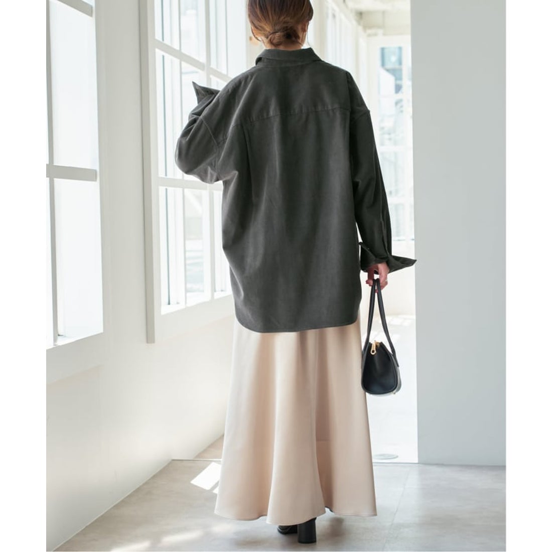 スピック＆スパン Spick & Span 《追加》コットンコーデュロイルーズ