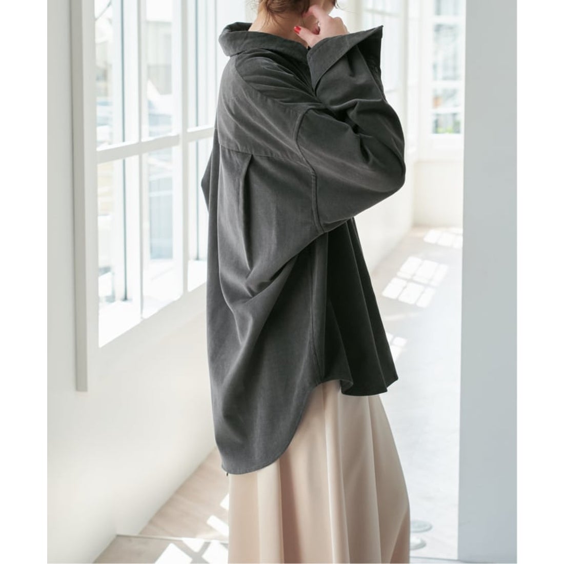 スピック＆スパン Spick & Span 《追加》コットンコーデュロイルーズ