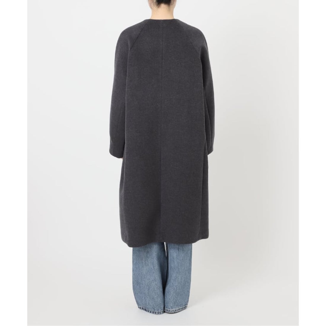 スピック＆スパン Spick & Span S160ビーバーノーカラーコート