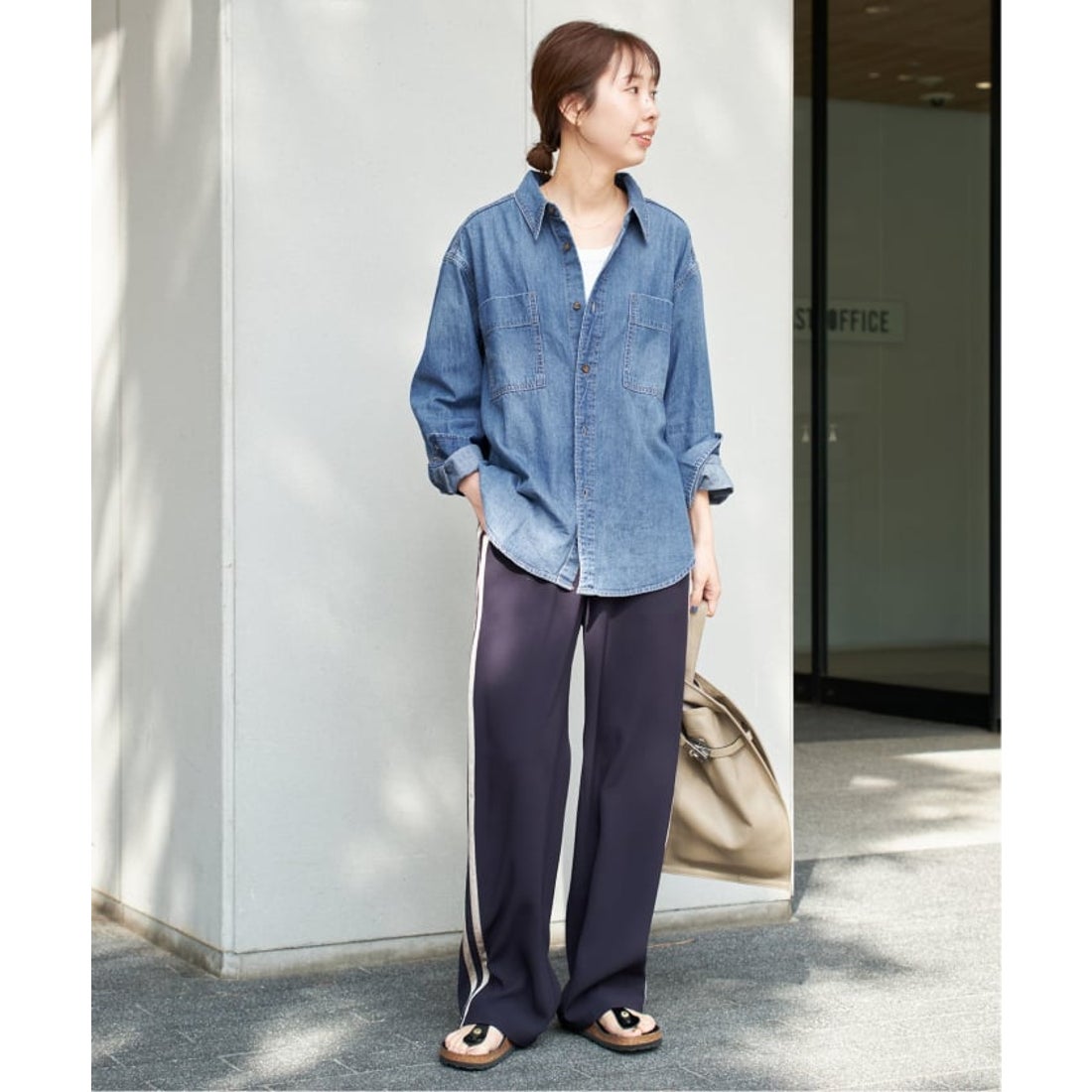 スピック＆スパン Spick & Span 《追加2》ライトオンスデニムシャツ